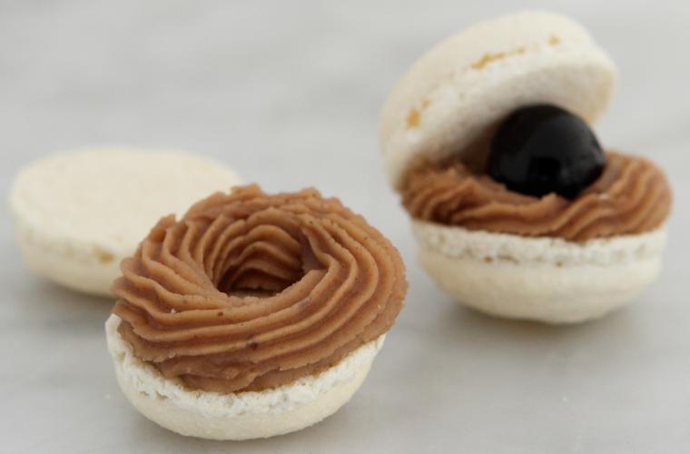 Macarons with Chestnut cream