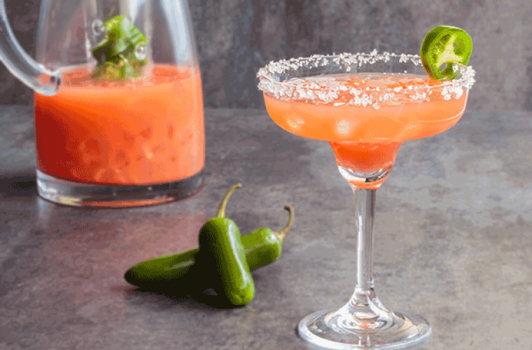 Guava Mimosa Mocktail